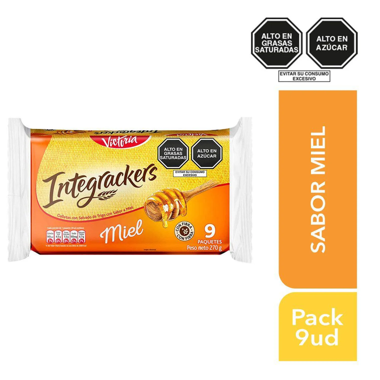 Galletas Victoria Integrackers Pack 9 Und